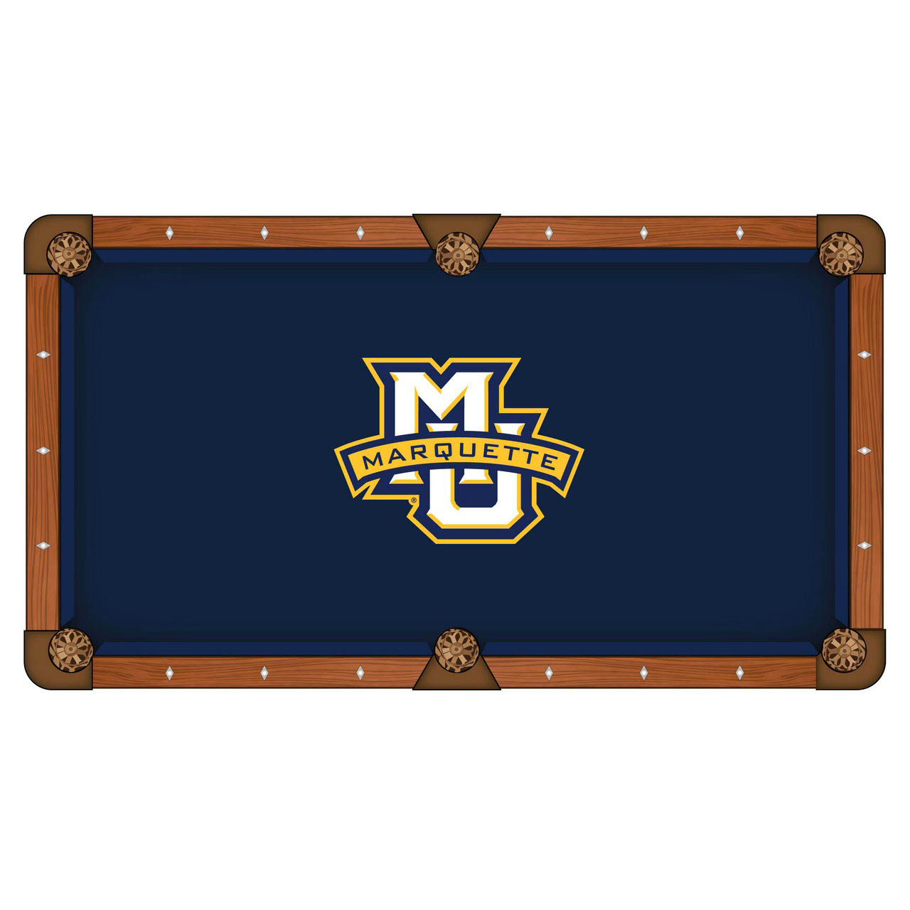 Marquette University Pool Table Cloth