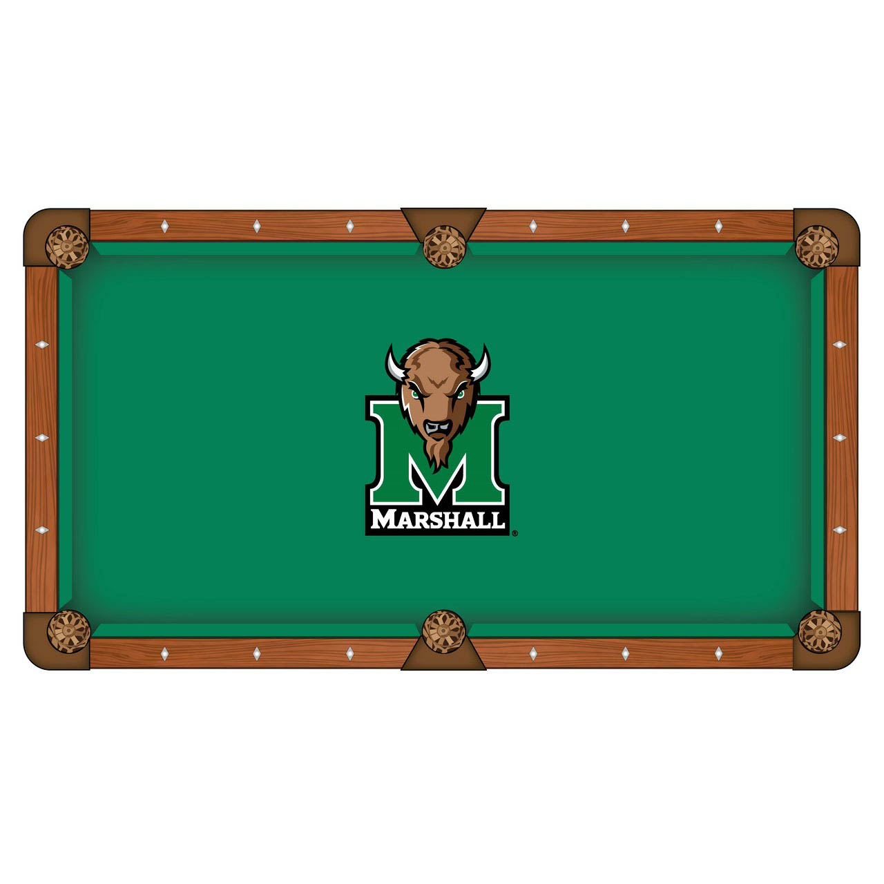 Marshall University Pool Table Cloth