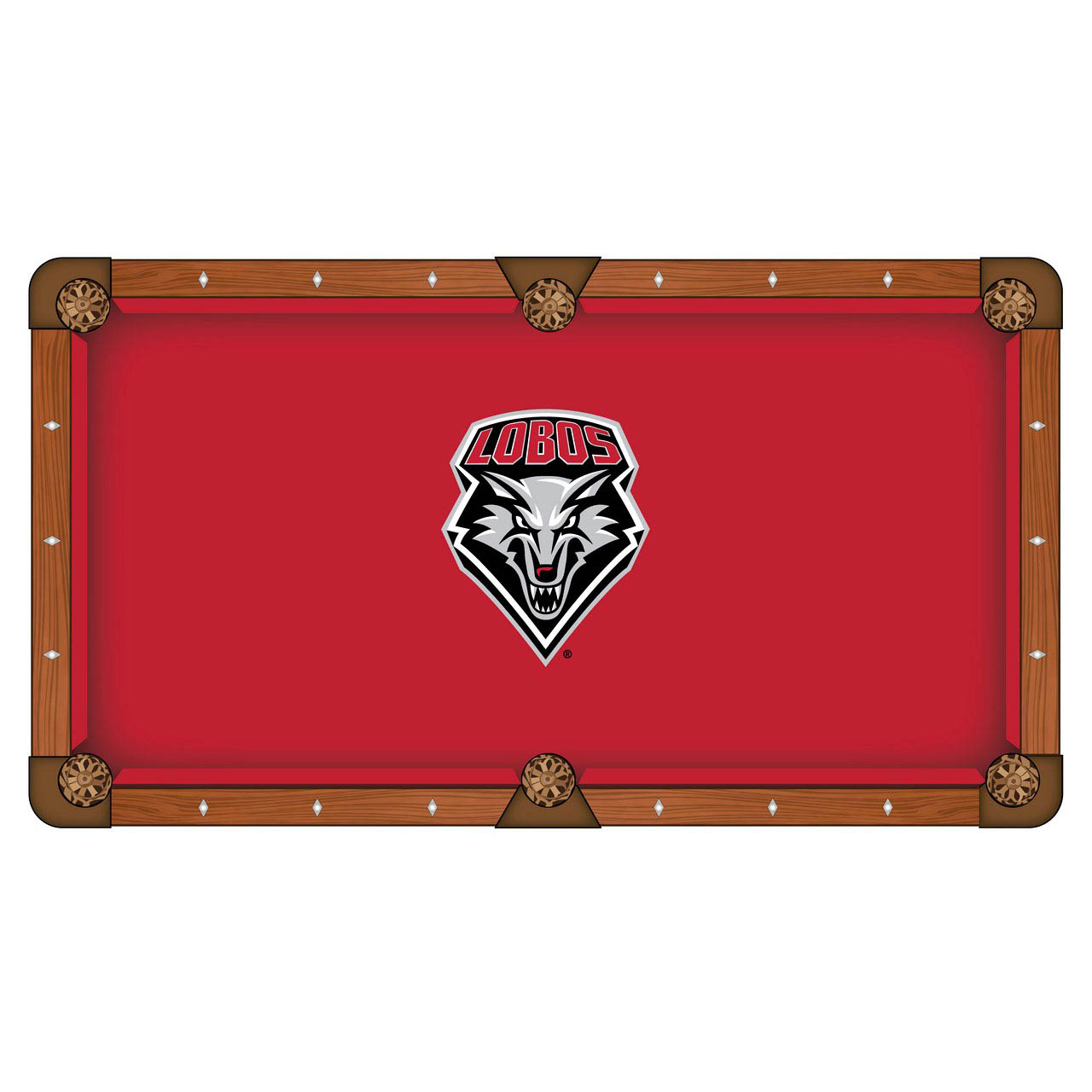 University of New Mexico Pool Table Cloth