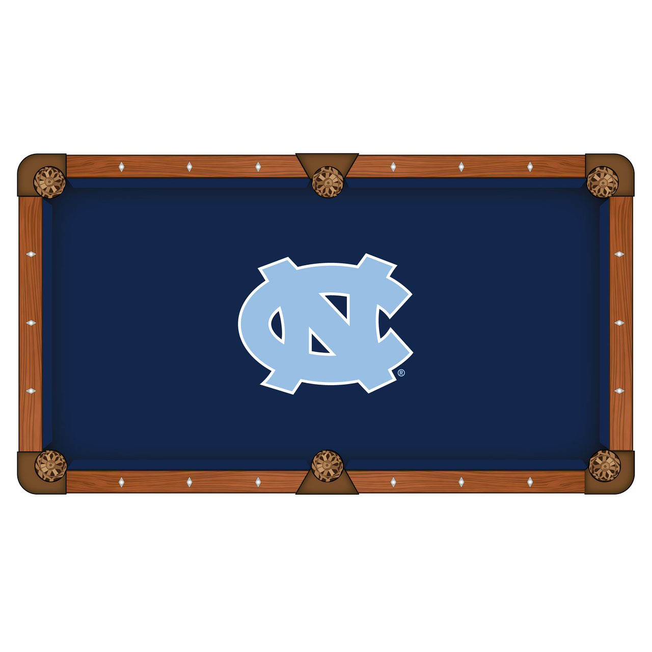 University of North Carolina Pool Table Cloth