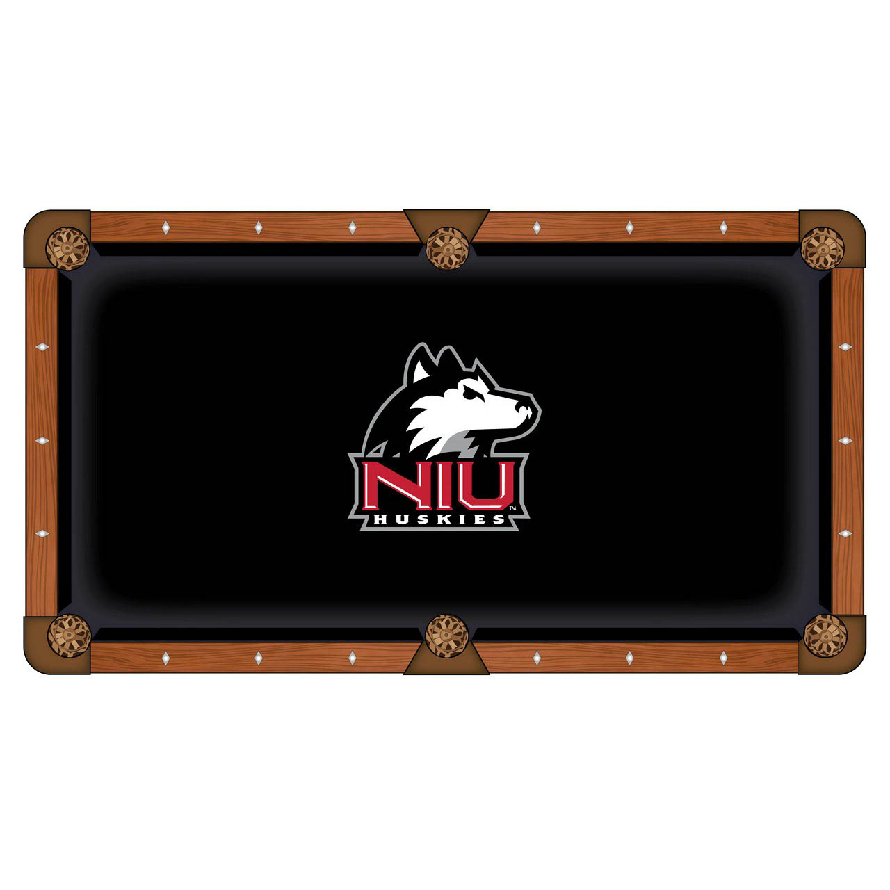 University of Northern Illinois Pool Table Cloth