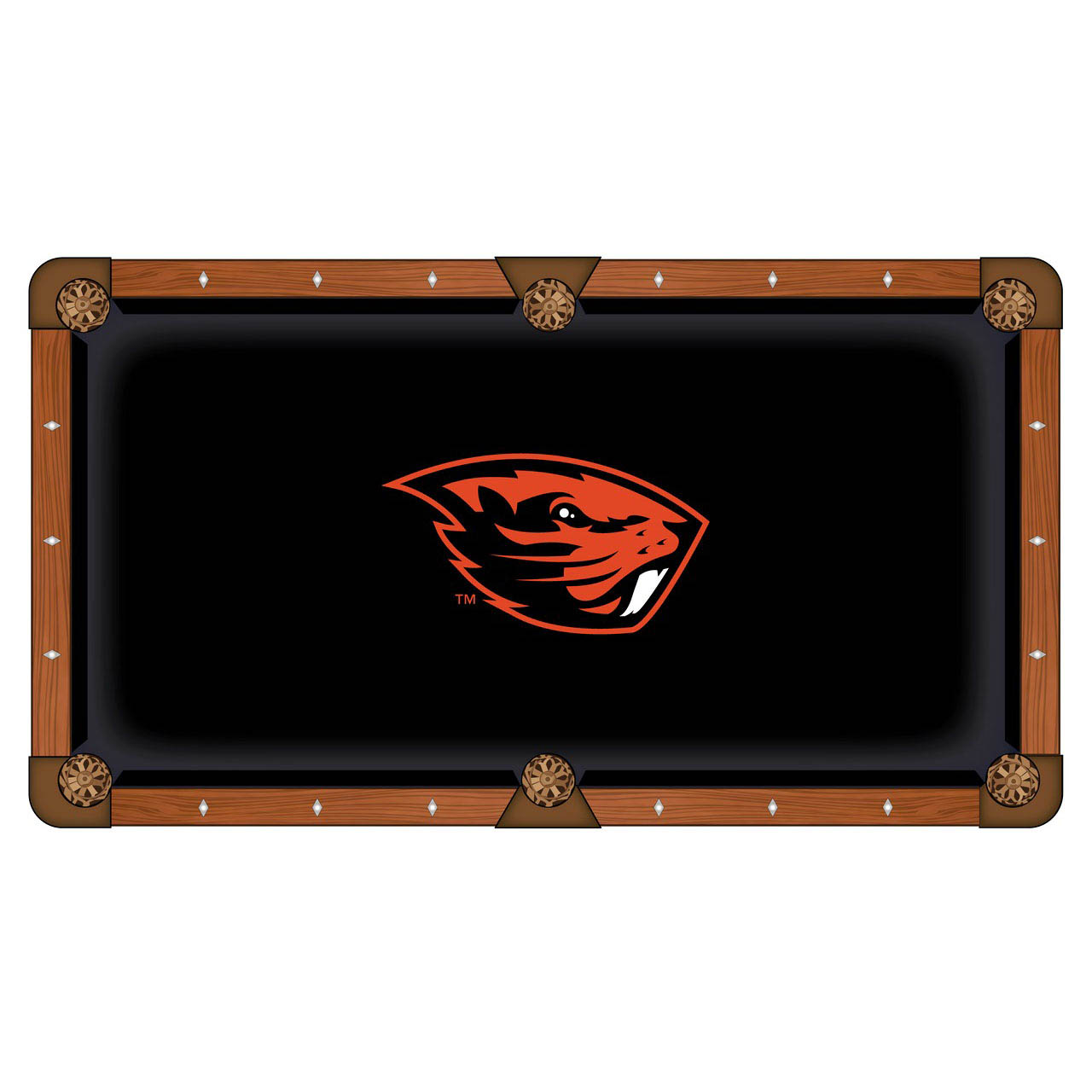 Oregon State University Pool Table Cloth