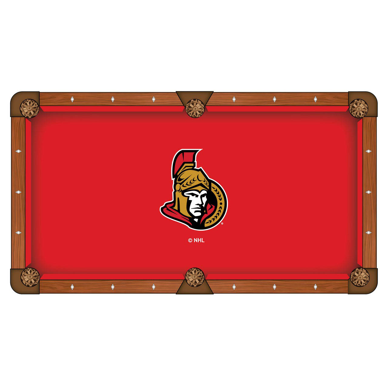 Ottawa Senators Pool Table Cloth