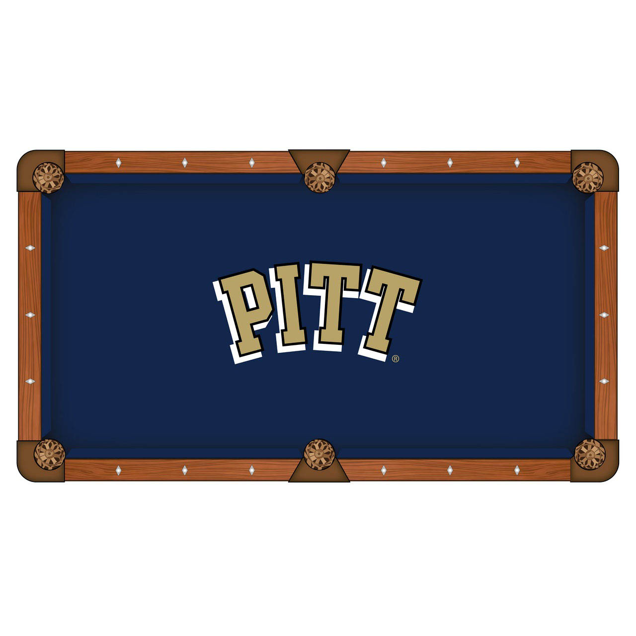 University of Pittsburgh Pool Table Cloth