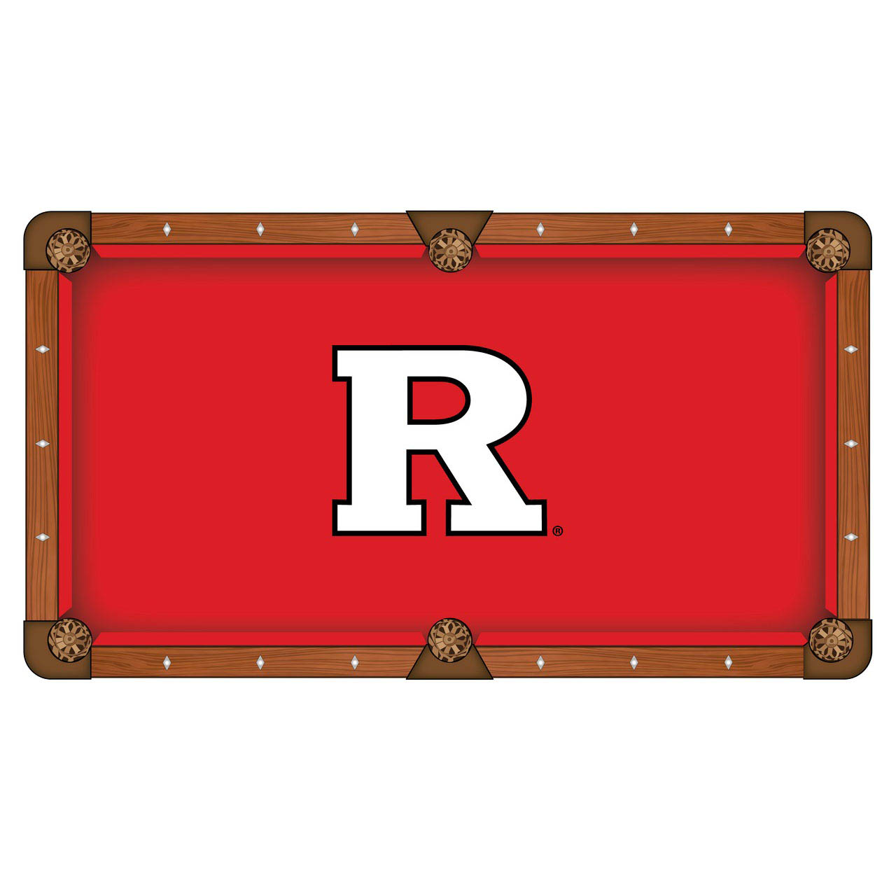 Rutgers Pool Table Cloth