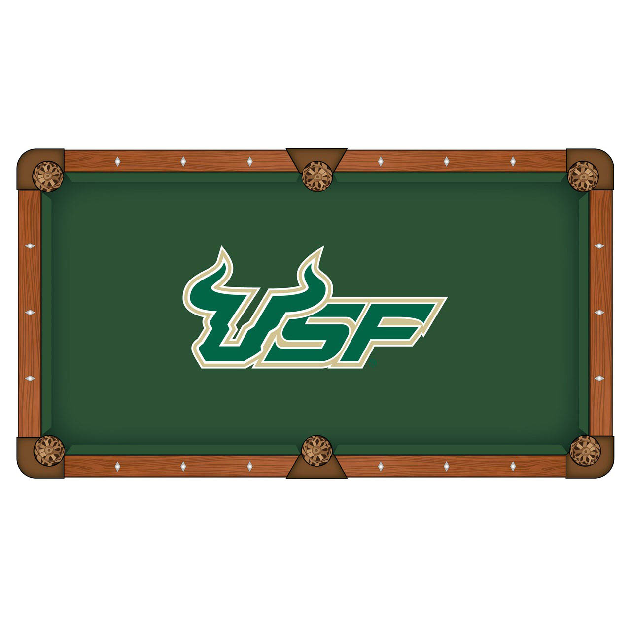 University of South Florida Pool Table Cloth