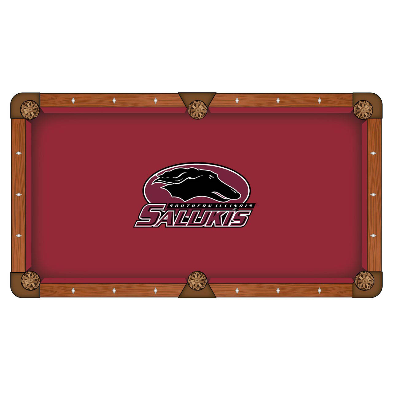 Southern Illinois University Pool Table Cloth
