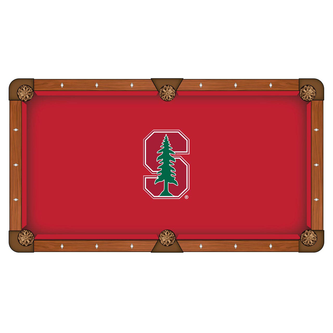 Stanford University Pool Table Cloth