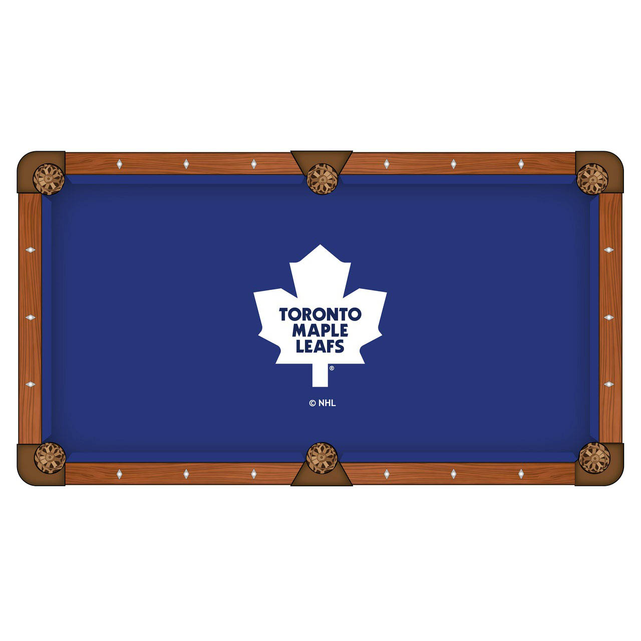 Toronto Maple Leafs Pool Table Cloth