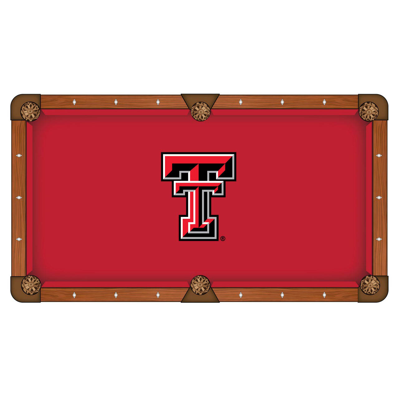 Texas Tech University Pool Table Cloth