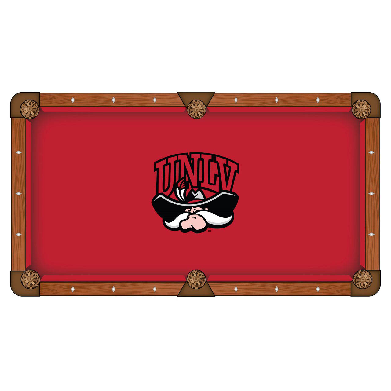 University of Nevada Las Vegas Pool Table Cloth