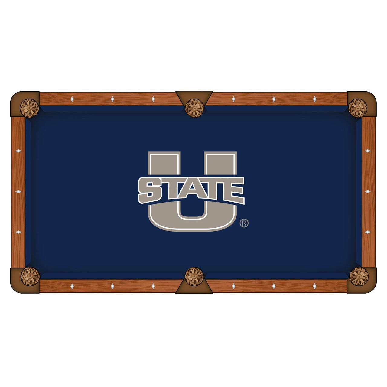 Utah State University Pool Table Cloth