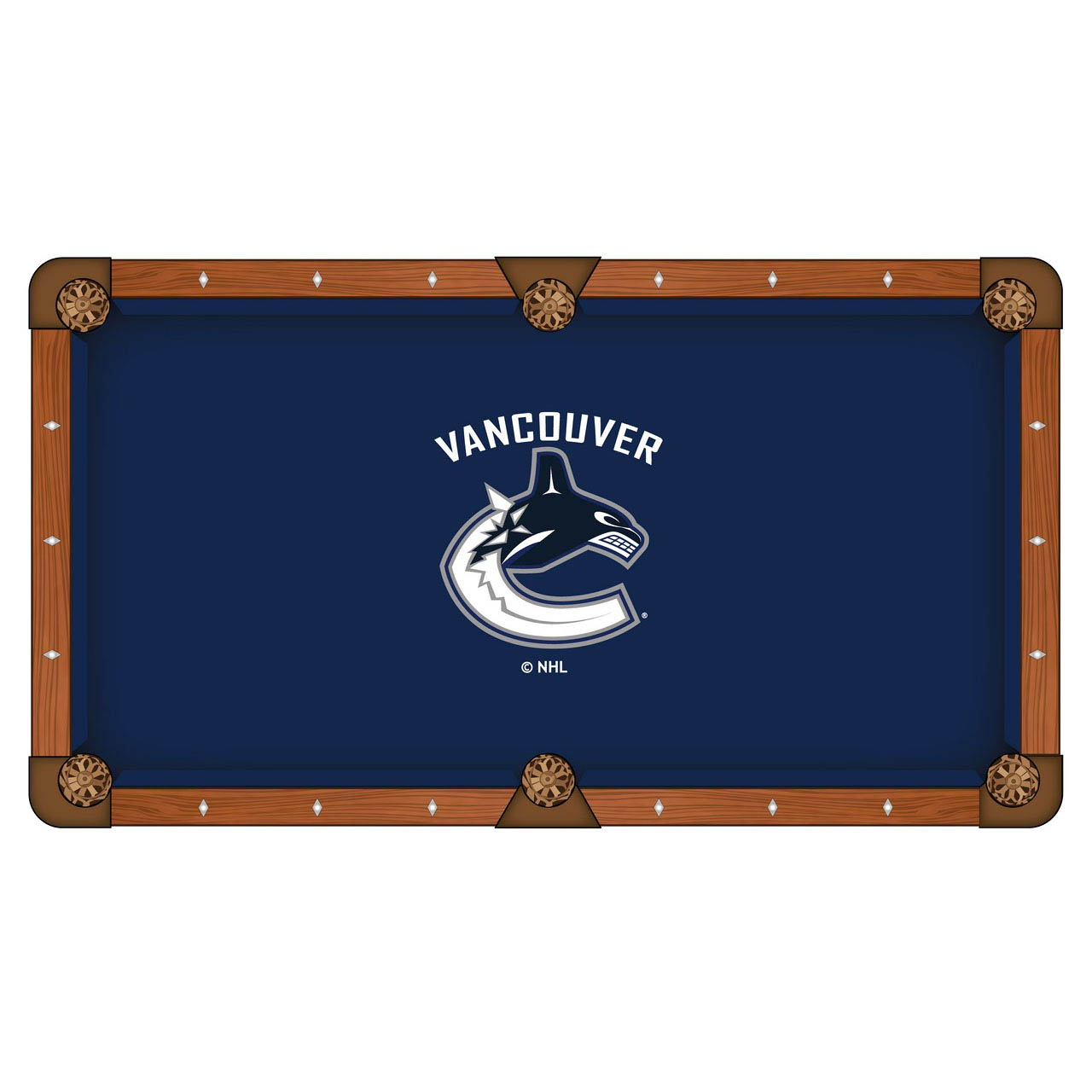 Vancouver Canucks Pool Table Cloth