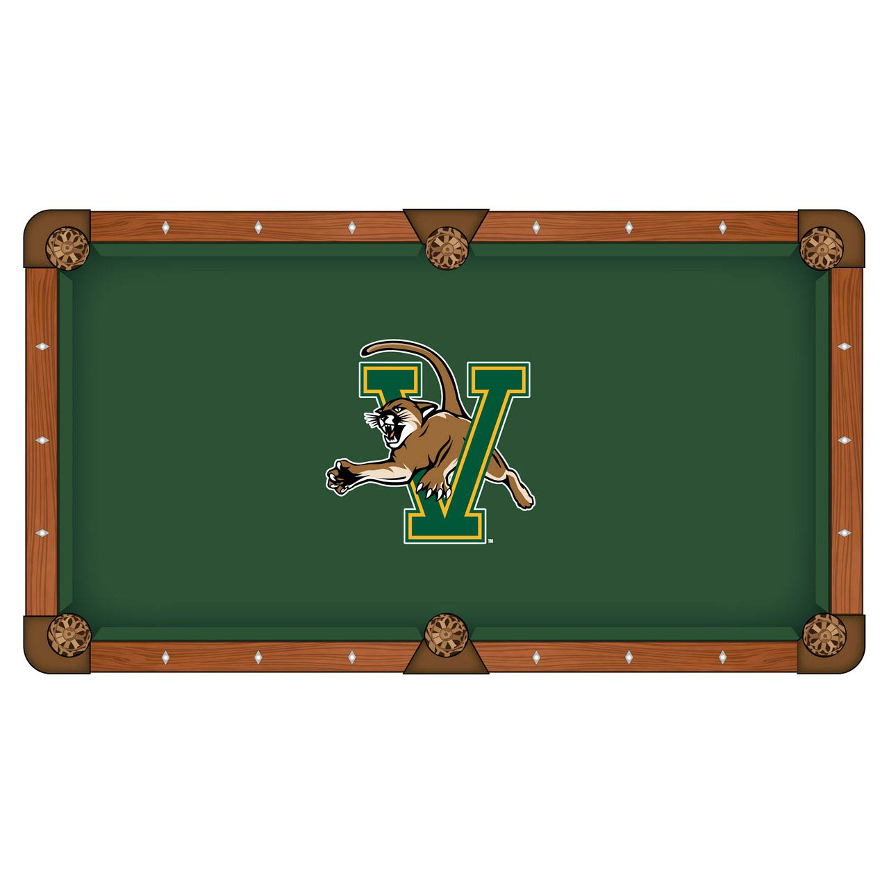 University of Vermont Pool Table Cloth
