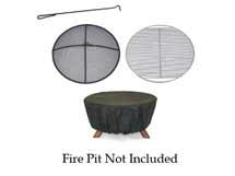 Fire Pit Accessories Kit