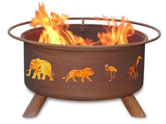 Steel Safari Fire Pit