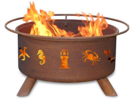 Steel Atlantic Coast Fire Pit