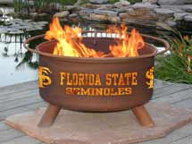 Steel Florida State Fire Pit