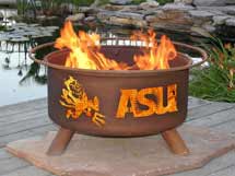 Steel Arizona State Fire Pit