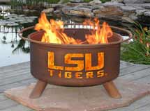 Steel LSU Fire Pit