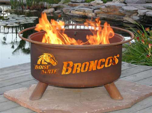 Steel Boise State Fire Pit