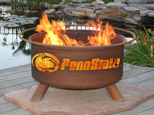 Steel Penn State Fire Pit