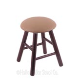 18 inch Oak Swivel Vanity Stools W/Cushion