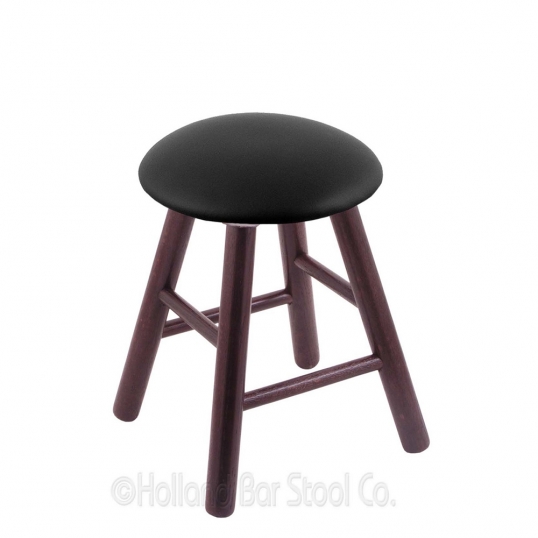 Holland Bar Stool Co 18 Inch Oak Swivel Vanity Stools W Cushion Rc Slim Logo 18 Inch Oak Swivel Vanity Stools W Cushion