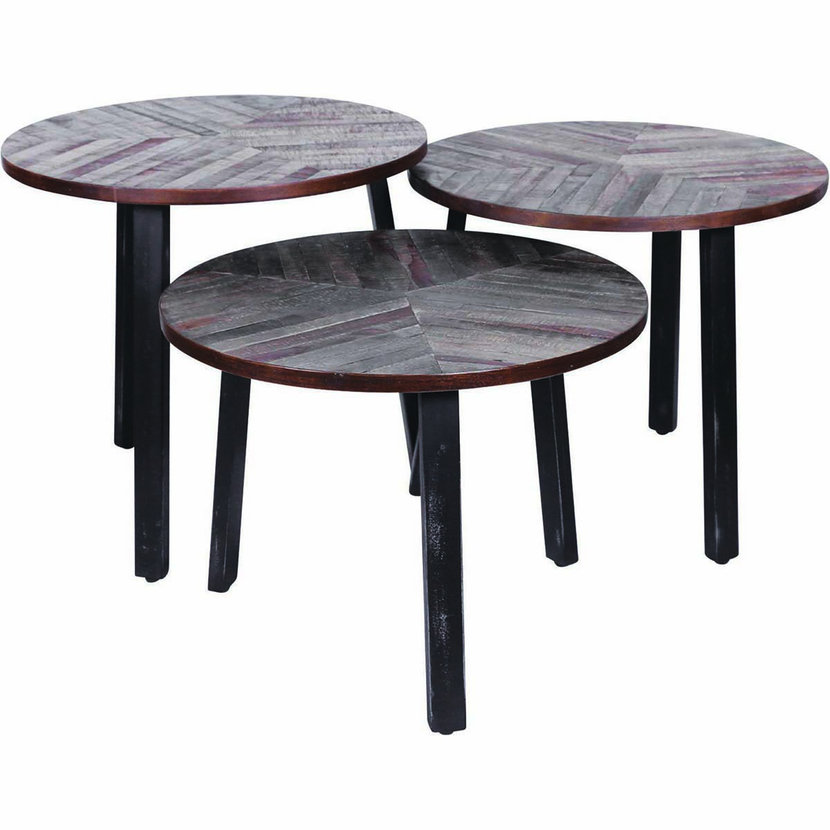 Three Leaves Accent Table (set Of 3)