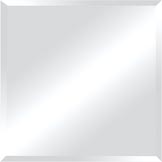 Square Frameless Mirror