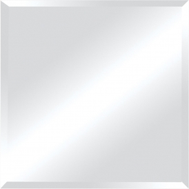 Square Frameless Mirror