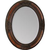 Cherry Chelsea Oval Mirror