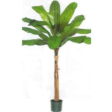 8 Foot Artificial Banana Palm Tree