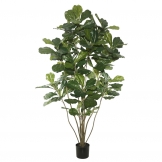 Artificial Rubber Trees Silk Fake Rubber Tree