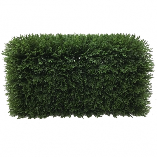 24L x 12W x 12H inch UV Protected Cedar Hedge