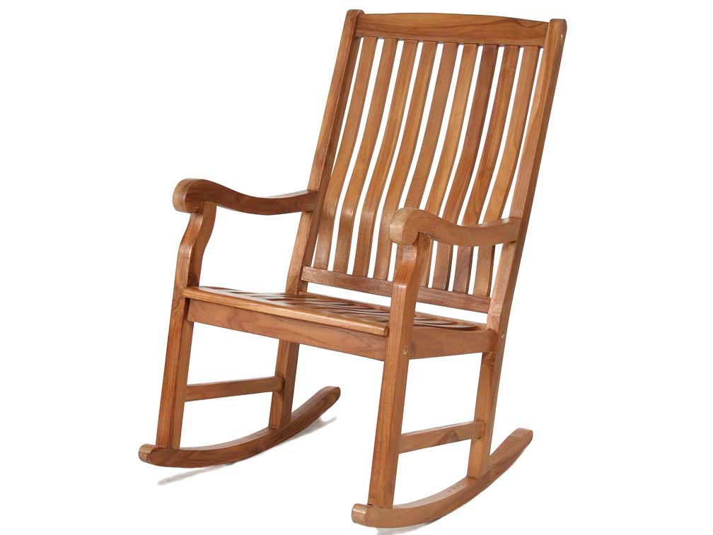 Teak Rocking Chair