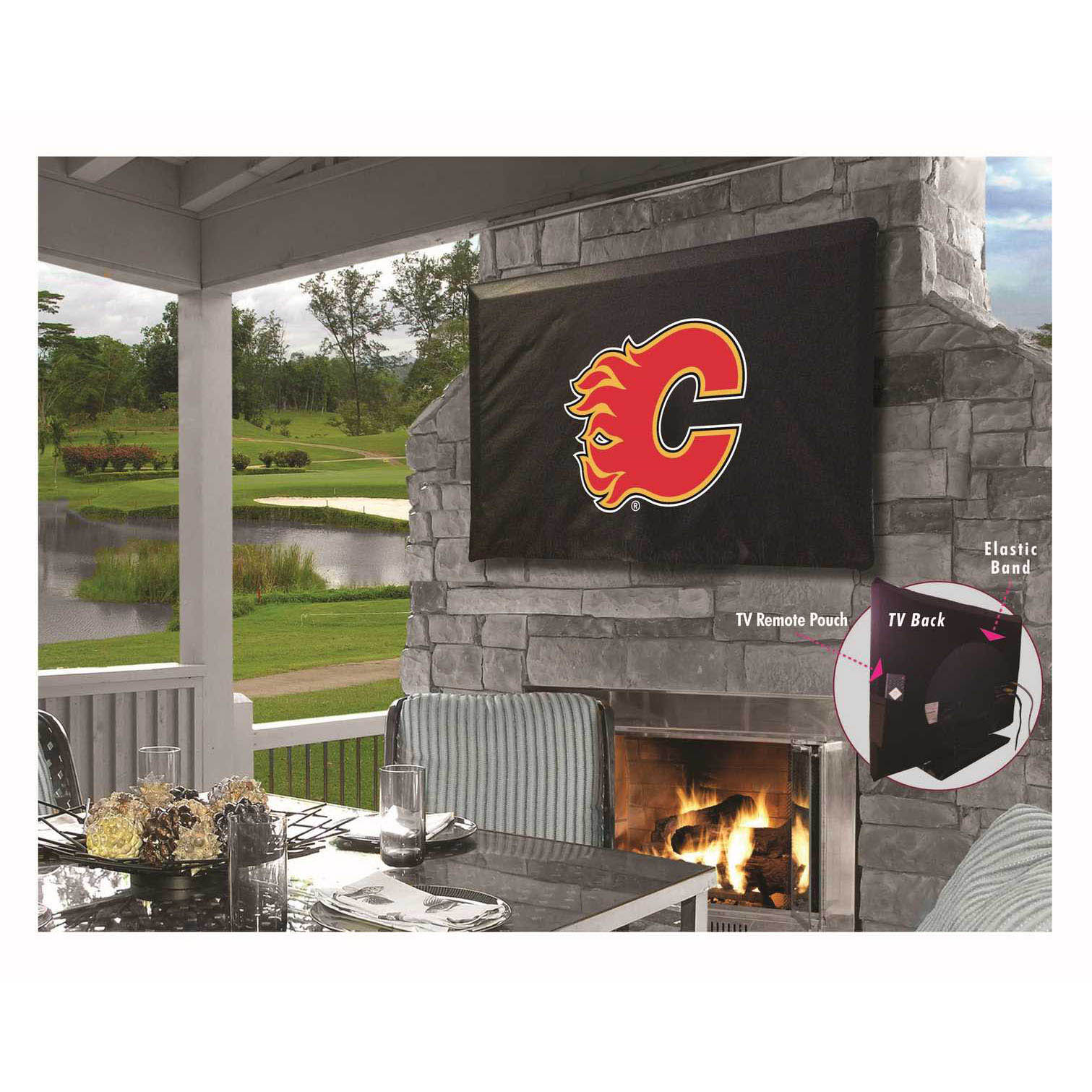 Calgary Flames TV Cover