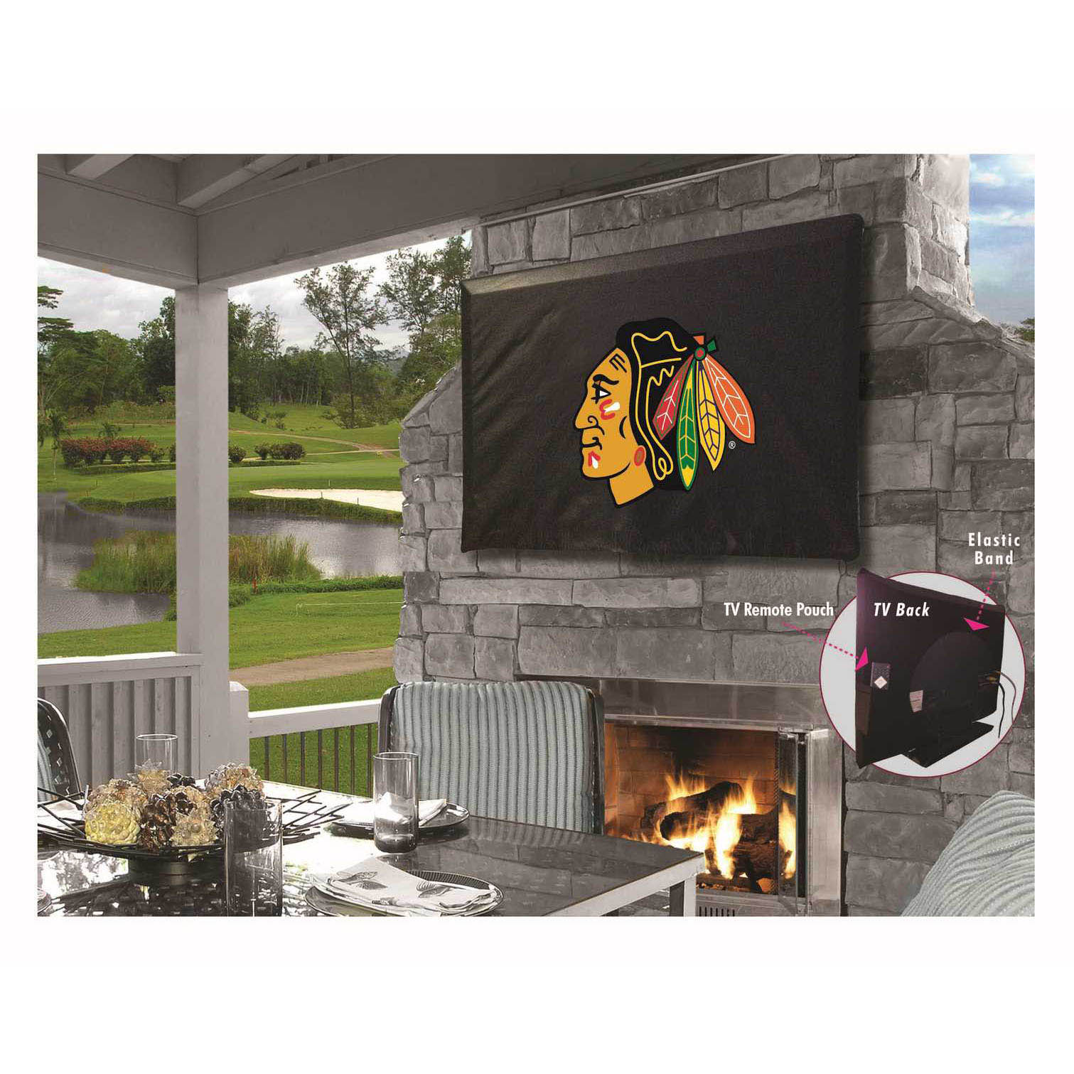 Chicago Blackhawks Tv Cover