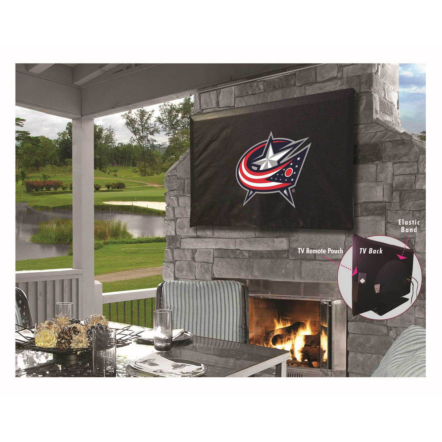 Columbus Blue Jackets Tv Cover