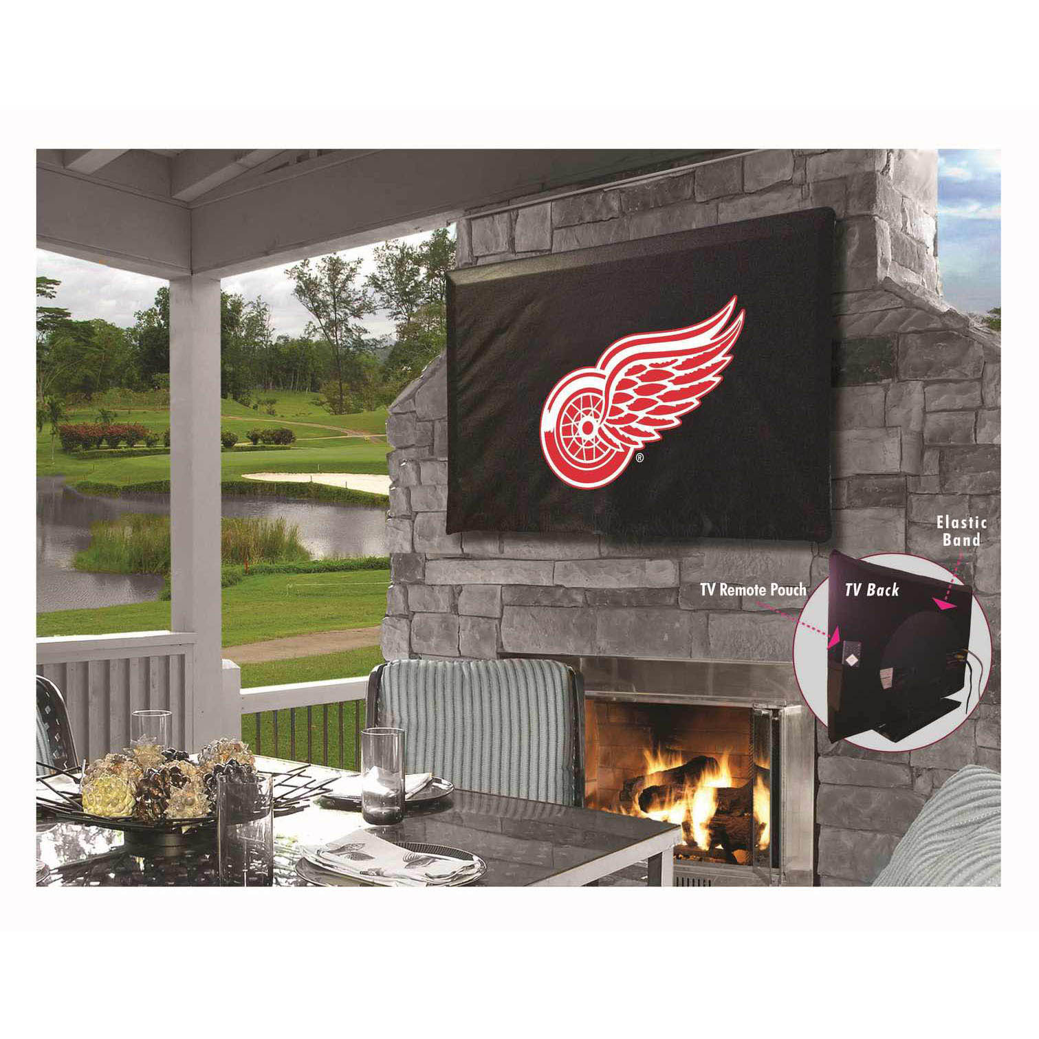 Detroit Red Wings Tv Cover