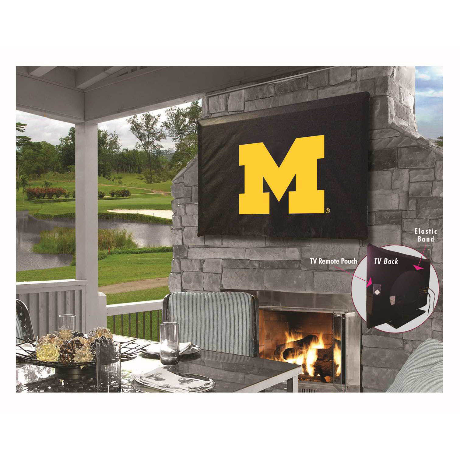 University of Michigan TV Cover