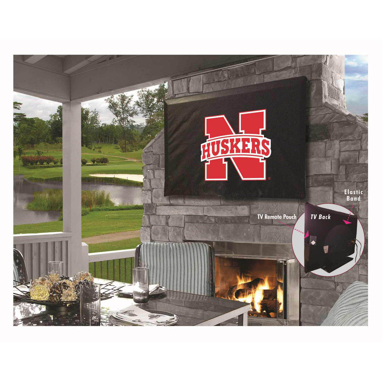 University of Nebraska TV Cover