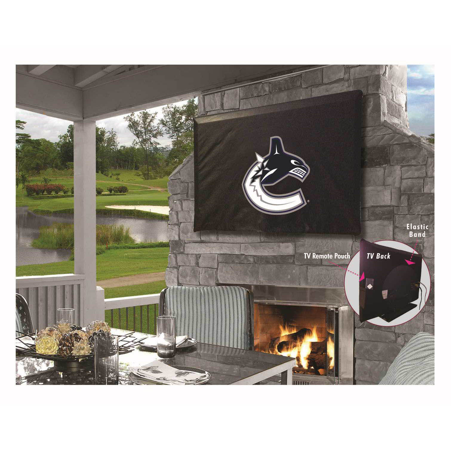 Vancouver Canucks TV Cover