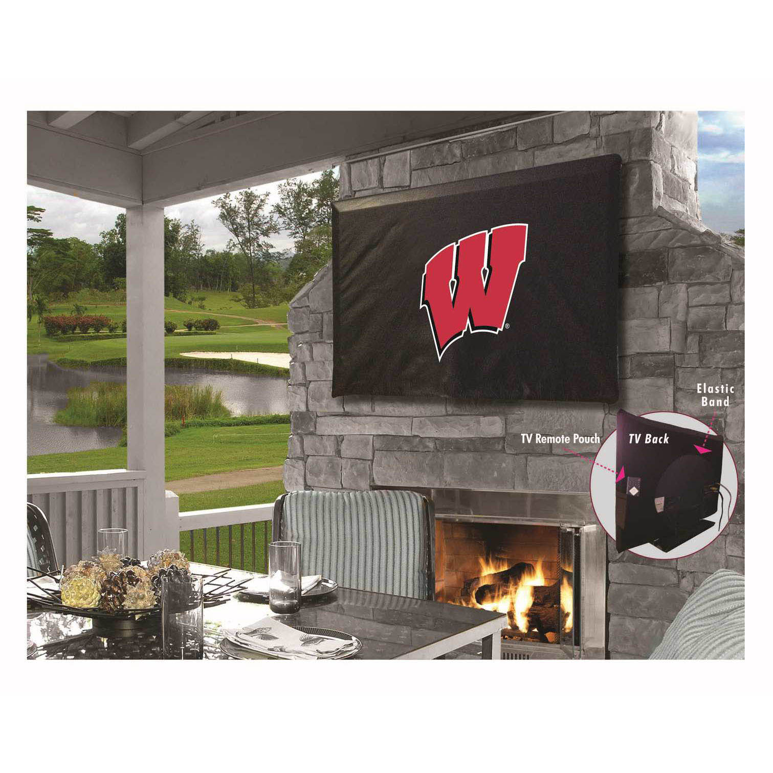 University Of Wisconsin Logo Tv Cover