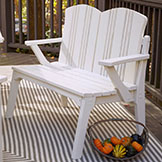 Chair Carolina Preserves 2 Seat Outdoor Bench