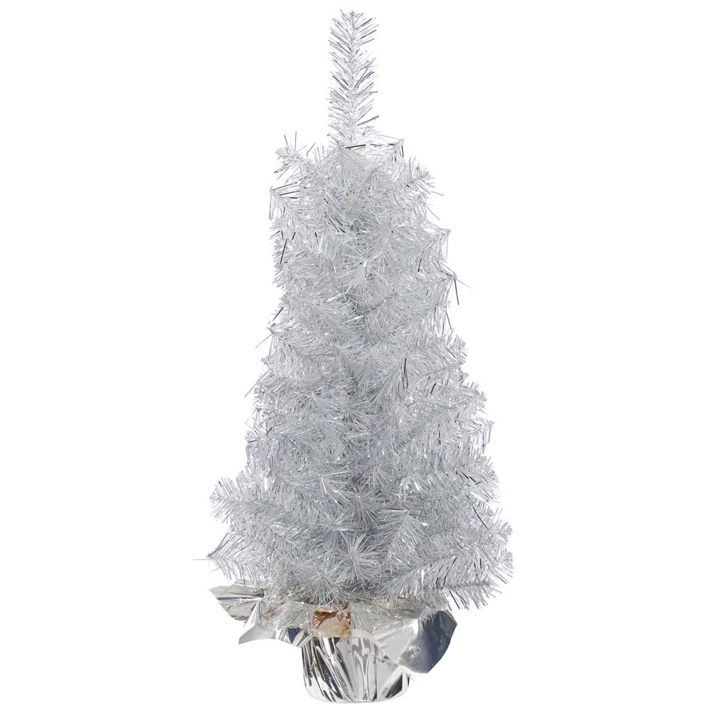 Crystal Silver Tree: Unlit
