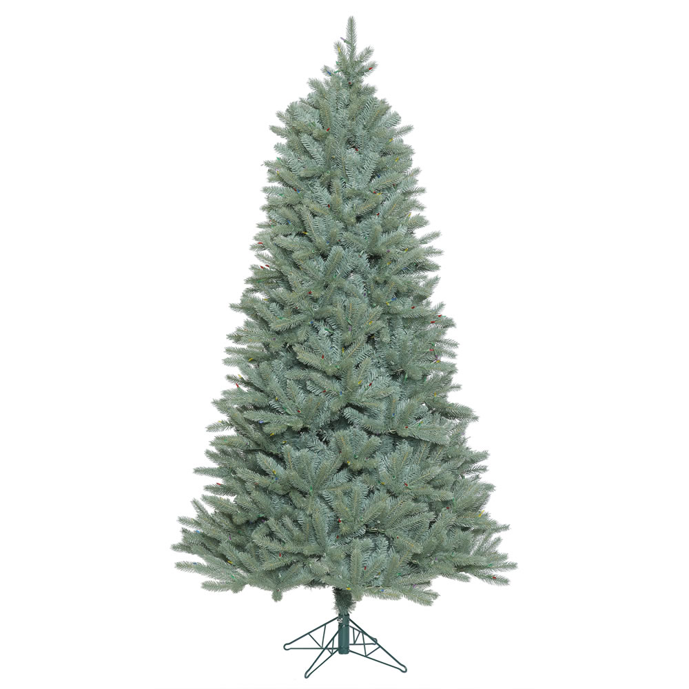 PE/PVC Colorado Blue Spruce Slim Tree