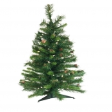 3 foot Cheyenne Pine Christmas Tree: Clear LEDs