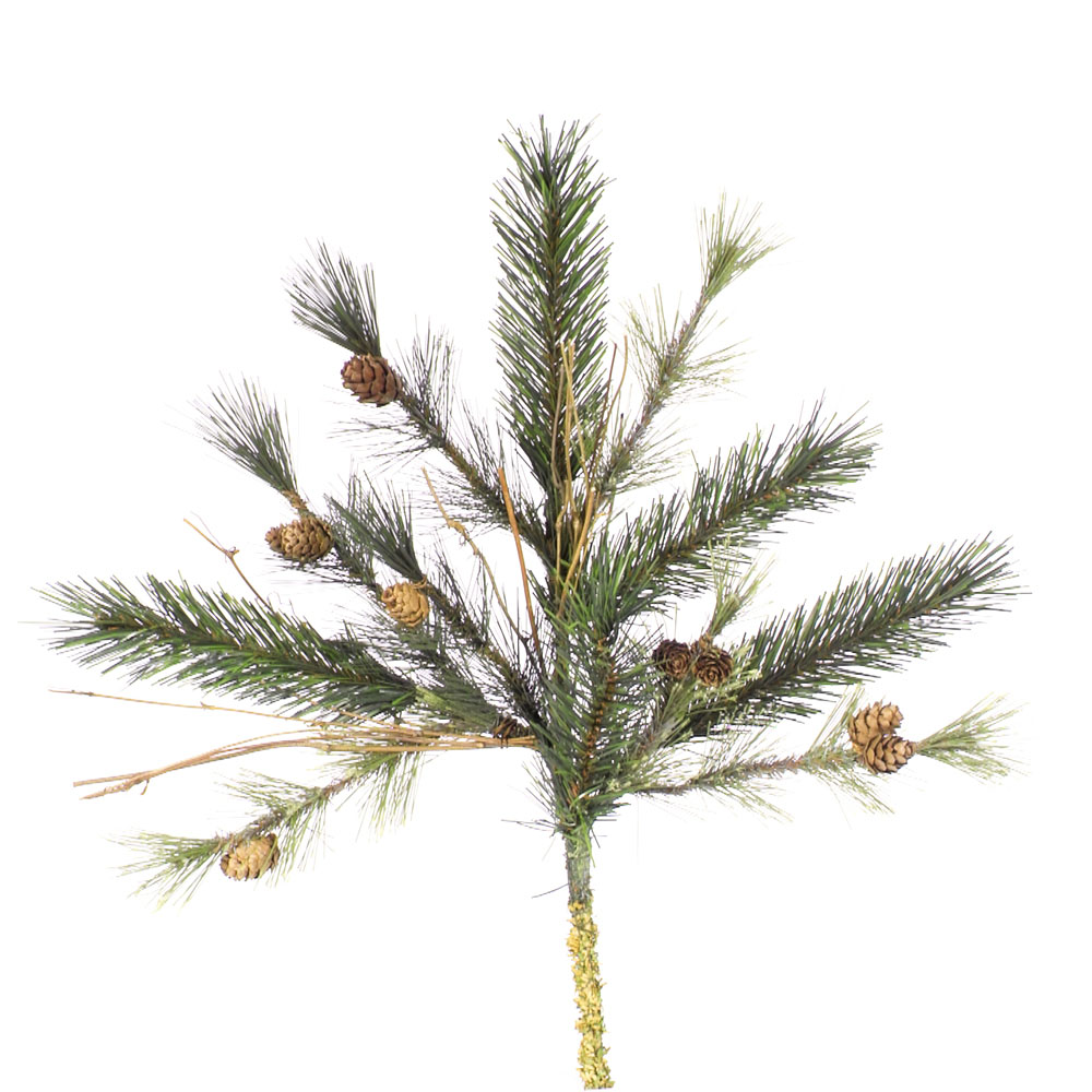 18 Inch Mixed Country Pine Spray Unlit