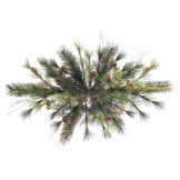 36 inch Mixed Country Pine Swag: Unlit